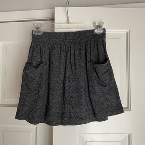 Dark grey skirt